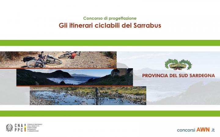 Pubblicato il concorso Itinerari Ciclabili del Sarrabus della Provincia del Sud Sardegna sulla piattaforma concorsiawn.it