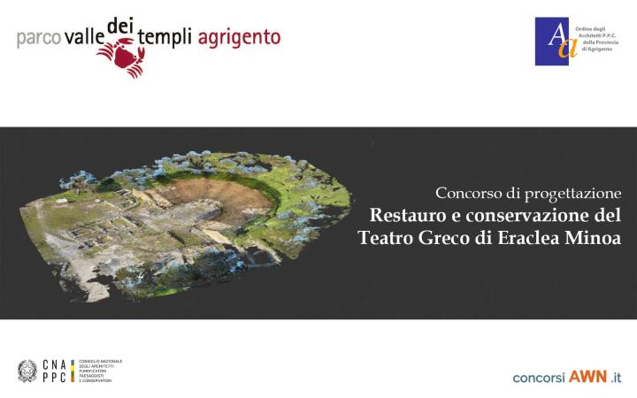 Pubblicato il concorso Restauro e conservazione del Teatro Greco di Eraclea Minoa sulla piattaforma concorsiawn.it