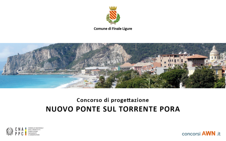 Pubblicato il concorso Realizzazione di un nuovo ponte sul torrente Pora a Finale Ligure sulla piattaforma concorsiawn.it